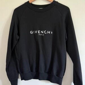Givenchy Black Crew Neck Sweater